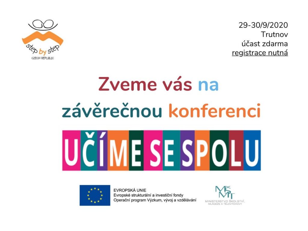 Pozvánka na konferenci Učíme se spolu