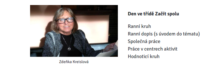 V programu Začít spolu je proces učení stejně důležitý jako jeho výsledek