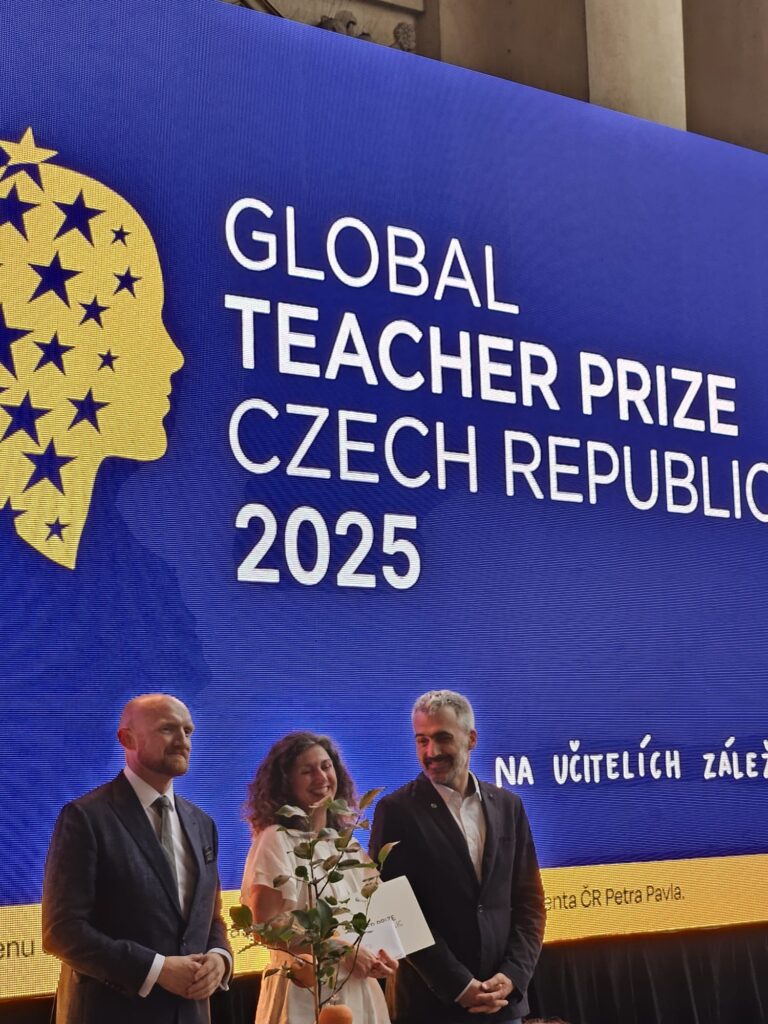 2. místo Global Teacher Prize CZ pro Annu Babanovou