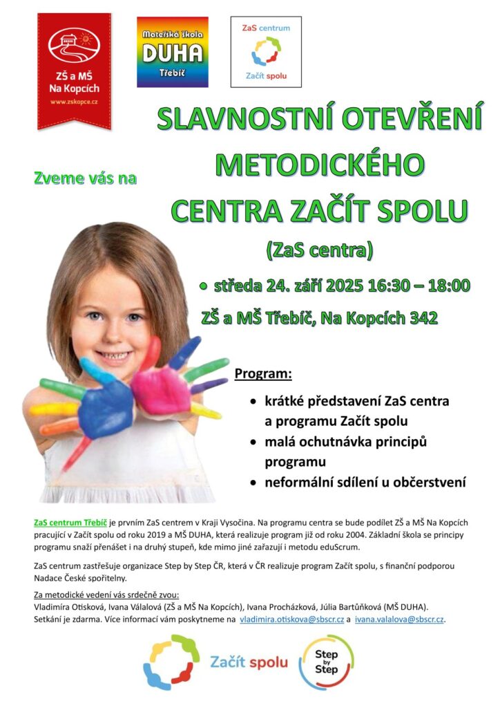 Začít spolu otevírá ZaS centrum v Třebíči